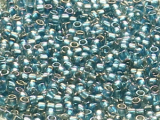 TOHO Round Beads 15/0 - 263 Light Capri-Lined Rainbow Crystal (ca. 6g)
