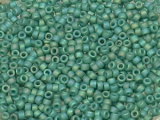 TOHO Round Beads 15/0 - 2634F Semi-Glazed Rainbow Turquoise (30g Vorteilspack)
