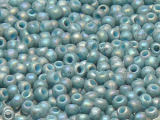 TOHO Round Beads 11/0 - 2635F Semi Glazed Rainbow Blue Turquoise (50g Vorteilspack)