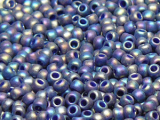 TOHO Round Beads 8/0 - 2637F Semi Glazed Rainbow Navy Blue (ca. 9,5g)