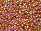 TOHO Round Beads 15/0 - 2640F Semi Glazed Rainbow Burnt Orange (ca. 6g)