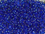 TOHO Round Beads 11/0 - 28 Silver-Lined Cobalt (ca. 10g)