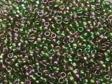 TOHO Round Beads 15/0 - 323 Gold-Lustered Olivine (30g Vorteilspack)