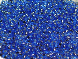TOHO Round Beads 8/0 - 35 Silver-Lined Sapphire (50g Vorteilspack)