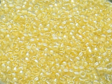 TOHO Round Beads 15/0 - 352 Light Jonquil-Lined Crystal (30g Vorteilspack)