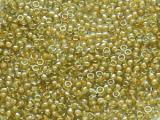 TOHO Round Beads 15/0 - 369 Beige-Lined Crystal (30g Vorteilspack)