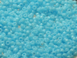 TOHO Round Beads 15/0 - 43 Opaque Blue Turquoise (30g Vorteilspack)