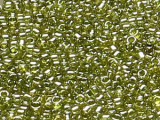 TOHO Round Beads 15/0 - 457 Gold-Lustered Green Tea (ca. 6g)