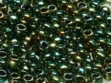 TOHO Round Beads 8/0 - 507 Higher-Metallic Iris Green (ca. 9,5)