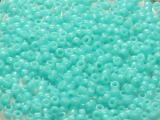 TOHO Round Beads 15/0 - 55 Opaque Turquoise (ca. 6g)