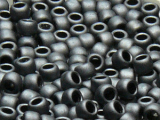 TOHO Round Beads 6/0 - 611 Matte-Color Opaque Gray (ca. 8,5g)
