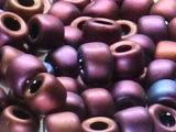 TOHO Round Beads 3/0 - 703 Matte Color Mauve Mocha (80 St./ ca. 14g)