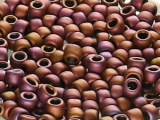 TOHO Round Beads 8/0 - 703 Matte-Color Mauve Mocha (ca. 9,5g)