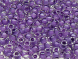 TOHO Round Beads 8/0 - 935 Purple-Lined Crystal (50g Vorteilspack)