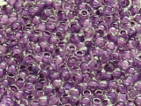 TOHO Round Beads 11/0 - 935 Purple-Lined Crystal (ca. 10g)