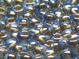 TOHO Round Beads 11/0 - 992 Gold-Lined Light Montana Blue (50g Vorteilspack)