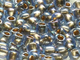 TOHO Round Beads 6/0 - 997 Gold-Lined Rainbow Light Sapphire (50g Vorteilspack)