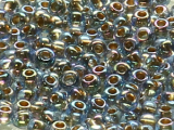 TOHO Round Beads 8/0 - 997 Gold-Lined Rainbow Light Sapphire (50g Vorteilspack)