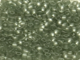 TOHO Round Beads 11/0 - 9BF Transparent Frosted Grey (50g Vorteilspack)