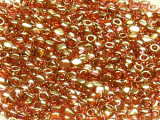 TOHO Round Beads 11/0 - 421 Gold-Lustered Transparent Pink (50g Vorteilspack)