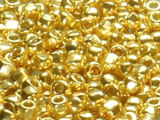 TOHO 3-Cut 8/0 - PF557 PermaFinish Galvanized Gold (ca. 5,5g)