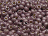 TOHO Round Beads 6/0 - PF554F Galvanized Matte Lilac (ca. 8,5g)