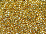 TOHO Round Beads 15/0 - PF557 PermaFinish Galvanized Gold (30g Vorteilspack)