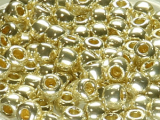 TOHO Round Beads 6/0 - PF558 PermaFinish Galvanized Aluminum (ca. 8,5g)