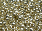 TOHO Round Beads 8/0 - PF558 PermaFinish Galvanized Aluminum (50g Vorteilspack)