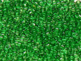 TOHO Round Beads 15/0 - 7B Transparent Grass Green (ca. 6g)