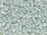 TOHO Treasure Beads 11/0 - 1205 Marbled Opaque White/Blue (25g Vorteilspack)