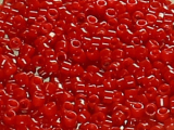 Toho Tube Beads Treasure 11/0 - 45 Opaque Pepper Red (ca. 3g)