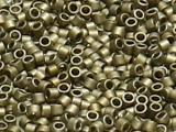 TOHO Treasure Beads 11/0 - 566 Metallic Frosted Antique Silver (ca. 25g)