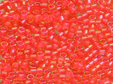 TOHO Aiko Beads 11/0 - 979 Neon Pink-Lined Light Topaz (ca. 3g)