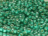 TOHO Treasure Beads 11/0 - PF561F PermaFinish Matte Galvanized Green Teal (ca 5g)